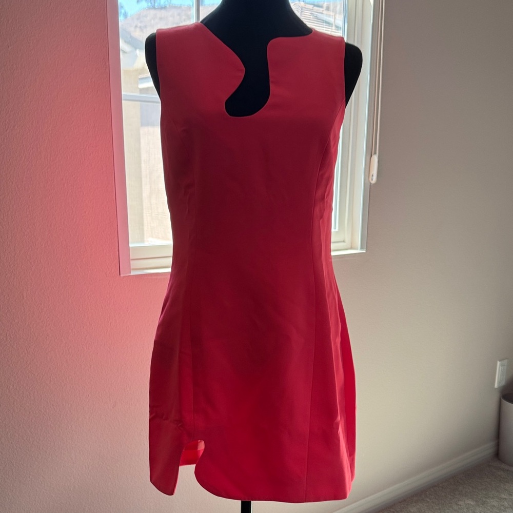 Amanda Uprichard Asymmetrical Pink Dress